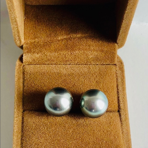 South Sea pearl earrings - Picture 2 of 8